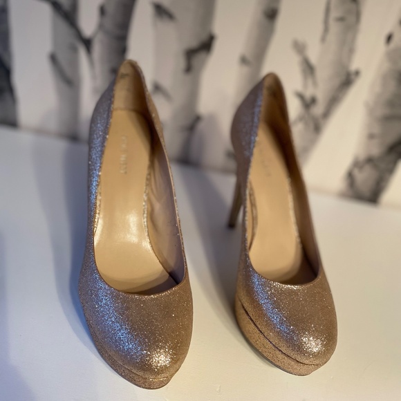 Nine West glitter high heels - Picture 2 of 4